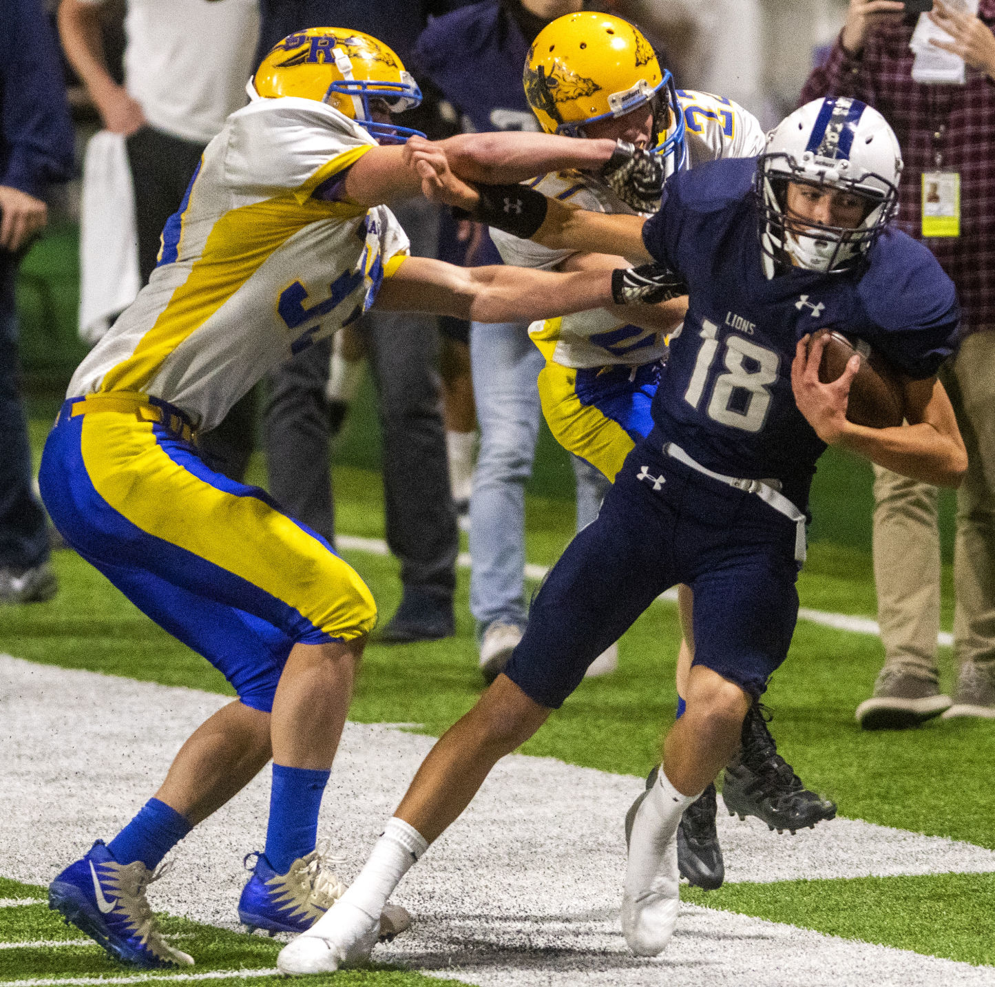 Lighthouse Christian vs Salmon River state semifinal